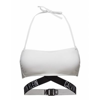 X Bandeau-Rp Swimwear Bikini Tops Vit Calvin Klein