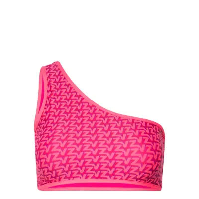 Zadig & Voltaire Zvallover One Shoulder Bandeau - Pink - 40