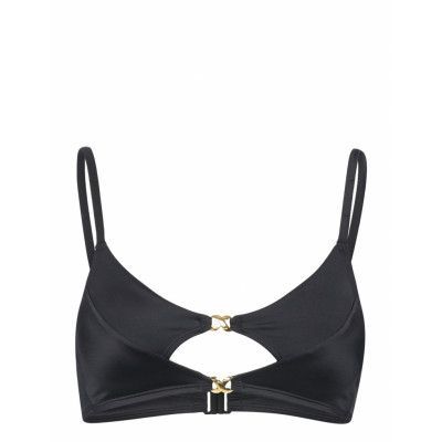 Zaria Bikini_Top Swimwear Bikinis Bikini Tops Triangle Bikinitops Svart Dorina