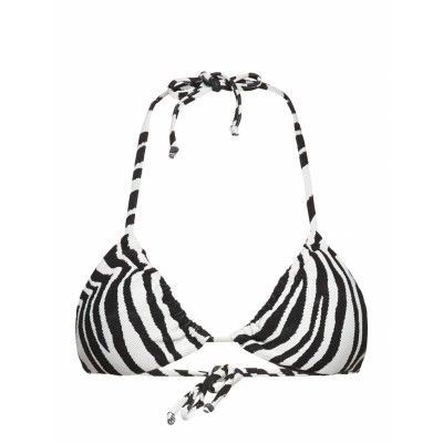 Zecora Bel Bikini Top Swimwear Bikinis Bikini Tops Triangle Bikinitops Black Becksöndergaard