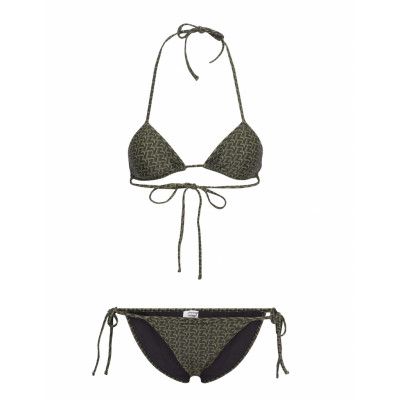 Zv All Over Bikini Bikini Grön Zadig & Voltaire