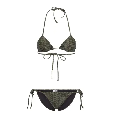 Zv All Over Bikini Bikini Grön Zadig & Voltaire