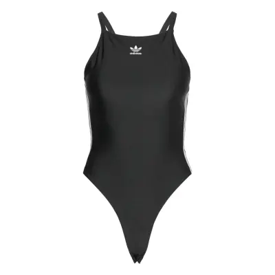 3 S Bodysuit Sport T-shirts & Tops Bodies Svart Adidas Originals