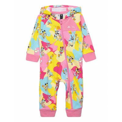 Adidas X Disney Mickey Mouse Sie Långärmad Bodysuit Multi/patterned Adidas Sportswear
