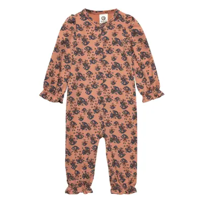 Adorable Bodysuit Långärmad Bodysuit Multi/mönstrad Müsli By Green Cotton