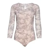 Antoinette String Body T-shirts & Tops Bodies Creme Wolford