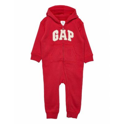 Arch Knit Ftls 1Pc Långärmad Bodysuit Röd GAP