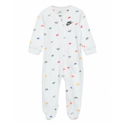 B Nsw Club Camo Ssnl Aop Coverall Långärmad Bodysuit Multi/mönstrad Nike