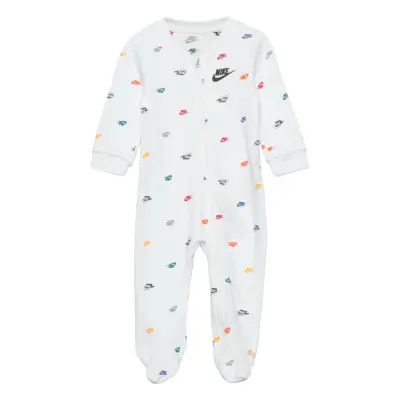 B Nsw Club Camo Ssnl Aop Coverall Långärmad Bodysuit Multi/mönstrad Nike