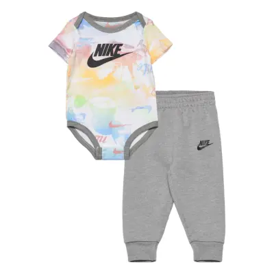 B Nsw Daze Bodysuit Pant Set Sets Sets With Body Multi/mönstrad Nike