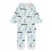 Babies' Overall Moomin Tjusande Långärmad Bodysuit Multi/mönstrad Reima