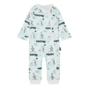 Babies' Overall Moomin Tjusande Långärmad Bodysuit Multi/mönstrad Reima