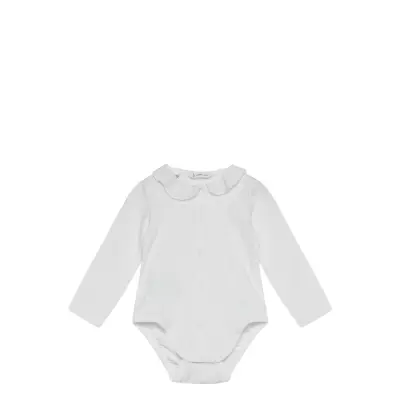Mango Babydoll-Neck Bodysuit Vit