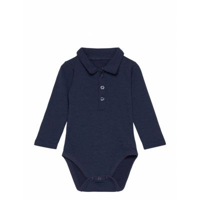 Hust & Claire Baldur - Bodystocking Marinblå