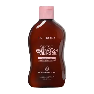 Bali Body Watermelon Sunscreen Oil Spf50 - Brown - 1OO ML