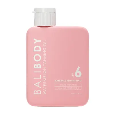 Bali Body Watermelon Tanning Oil Spf6 - White - 100 ML