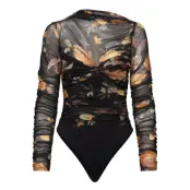 Bardot Althea Mesh Bodysuit Svart
