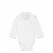 Basil - Bodysuit Bodies Long-sleeved White Hust & Claire