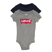 Batwing 2Pk Bodysuit Bodies Short-sleeved Multi/mönstrad Levi's