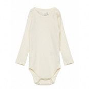Berry - Bodysuit Bodies Long-sleeved Cream Hust & Claire