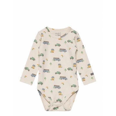 Billy - Bodysuit Bodies Long-sleeved Kräm Hust & Claire