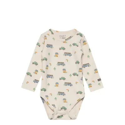 Billy - Bodysuit Bodies Long-sleeved Kräm Hust & Claire