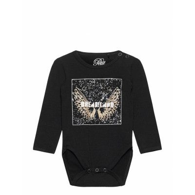 Body Bodies Long-sleeved Svart Petit By Sofie Schnoor