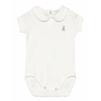 Bodysuit Bodies Short-sleeved Vit United Colors Of Benetton