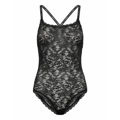 Bodysuit Bodies Slip Svart Calvin Klein