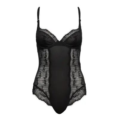 Bodysuit Bodies Slip Svart Calvin Klein