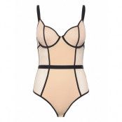 Bodysuit Brenda Bodies Slip Beige BOSS