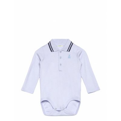 United Colors Of Benetton Bodysuit L/S Blå