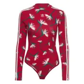 Bodysuit T-shirts & Tops Bodies Röd Adidas Originals