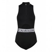 Bodysuit T-shirts & Tops Bodies Svart Calvin Klein Performance