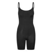 Calvin Klein Mid Thigh Bodysuit Svart