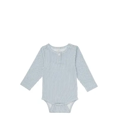 Cam Cam Copenhagen Long Sleeved Body William - Blue - 80