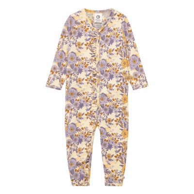 Cardamine Bodysuit *Villkorat Erbjudande Långärmad Bodysuit Multi/mönstrad Müsli By Green Cotton