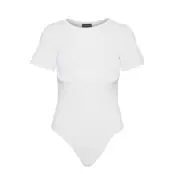 Cecilie Bodysuit Bodies Slip Vit OW Collection