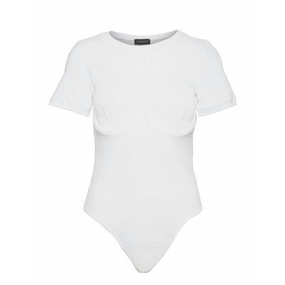 Cecilie Bodysuit Bodies Slip Vit OW Collection