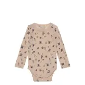 CeLaVi Body Ls - Aop - Beige - 70