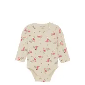 CeLaVi Body Ls - Aop - Pink - 90