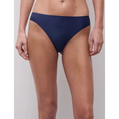 CHANTELLE Soft Stretch Thong - Navy - ONE SIZE