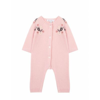 Combilongue1 Långärmad Bodysuit Rosa Tartine Et Chocolat