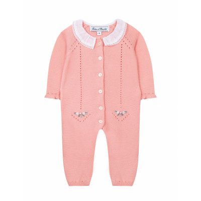 Combilongue3 Långärmad Bodysuit Rosa Tartine Et Chocolat