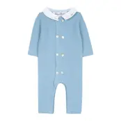 Combilongue4 Långärmad Bodysuit Blå Tartine Et Chocolat