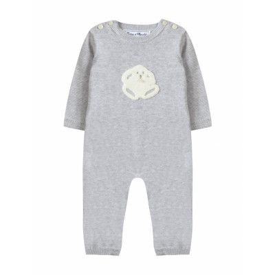 Combilongue8 Långärmad Bodysuit Grå Tartine Et Chocolat