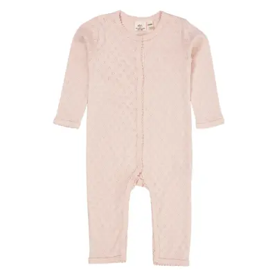 Copenhagen Colors Pointelle Heart Full Body - Pink - 68