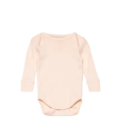 Copenhagen Colors Rib Jersey Long Sleeve Body - Cream - 50