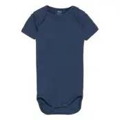 Copenhagen Colors Rib Jersey Short Sleeve Body - Navy - 92