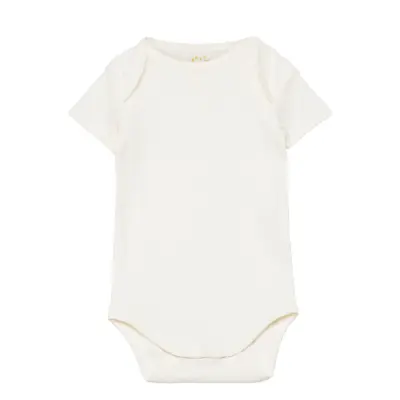 Copenhagen Colors Rib Jersey Short Sleeve Body - White - 92